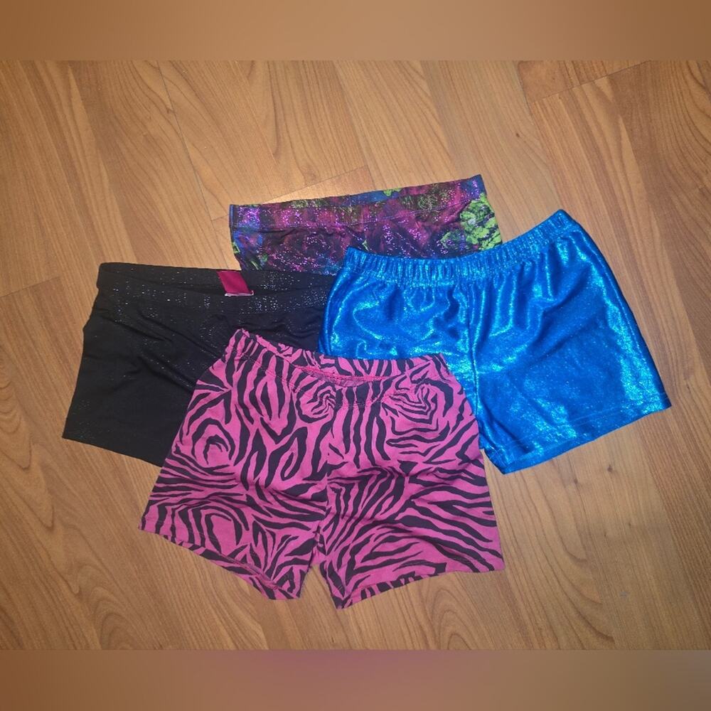 Athletic Shorts Pink Blue Black Girls M-L GUC